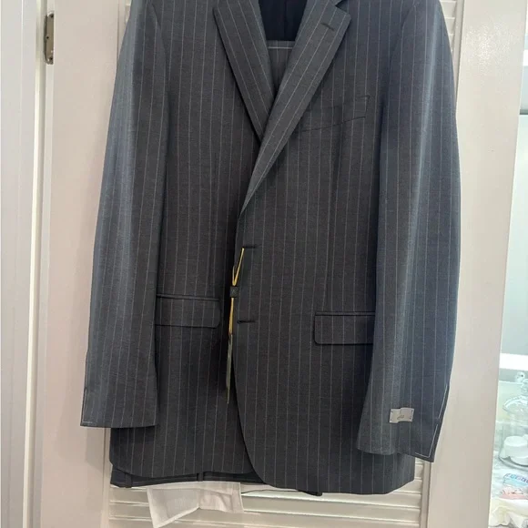 Milano stripe wool canali suit
